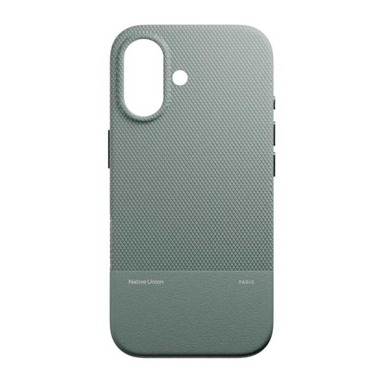 Husa de protectie Native Union (RE)Classic pentru iPhone 17, verde ardezie (Ingredi, RECLA-GRN-NP25) by www.silkase.ro