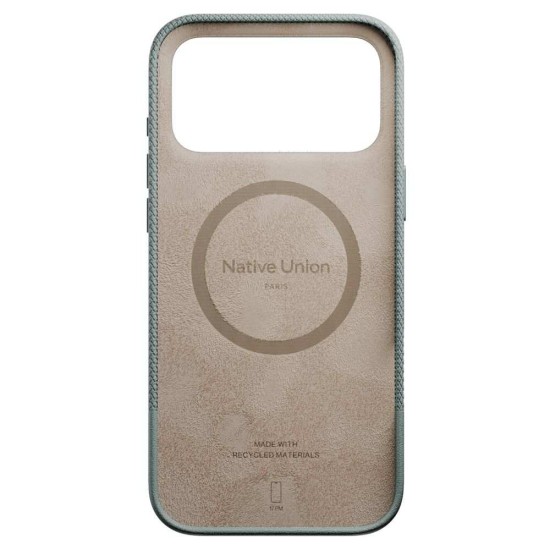 Husa de protectie Native Union (RE)Classic pentru iPhone 17 Pro Max, verde ardezie (iPhone 17 Pro Max, RECLA-GRN-NP25PM) by www.silkase.ro