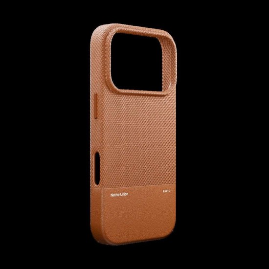Husa de protectie Native Union (RE)Classic pentru iPhone 17 Pro, cafeniu (tan) (iPhone 17 Pro, RECLA-TAN-NP25P) by www.silkase.ro
