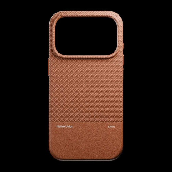 Husa de protectie Native Union (RE)Classic pentru iPhone 17 Pro, cafeniu (tan) (iPhone 17 Pro, RECLA-TAN-NP25P) by www.silkase.ro