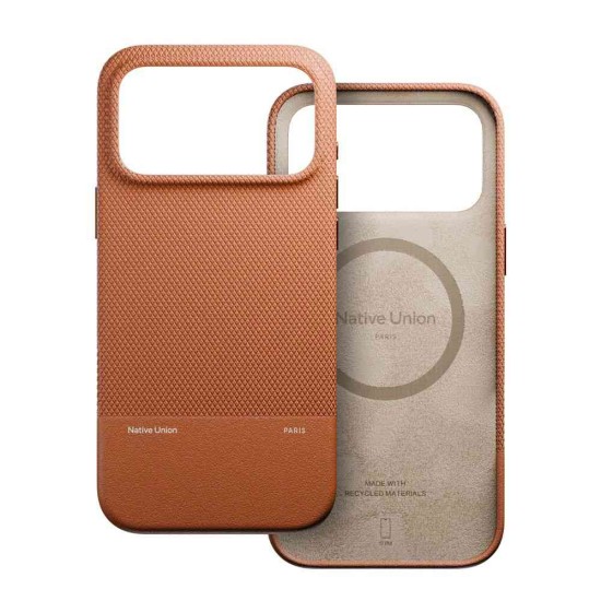 Husa de protectie Native Union (RE)Classic pentru iPhone 17 Pro Max, cafeniu (tan) (iPhone 17 Pro Max, RECLA-TAN-NP25PM) by www.silkase.ro