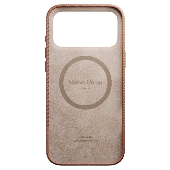 Husa de protectie Native Union (RE)Classic pentru iPhone 17 Pro Max, cafeniu (tan) (iPhone 17 Pro Max, RECLA-TAN-NP25PM) by www.silkase.ro