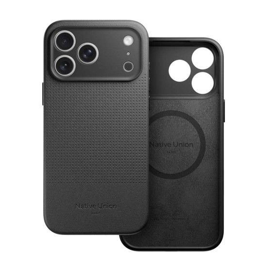 Husa de protectie Native Union Active pentru iPhone 17 Pro Max, neagra (iPhone 17 Pro Max, ACTCSE-BLK-NP25PM) by www.silkase.ro