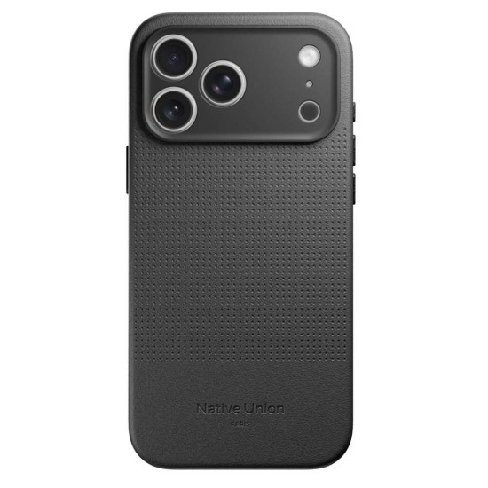 Husa de protectie Native Union Active pentru iPhone 17 Pro Max, neagra (iPhone 17 Pro Max, ACTCSE-BLK-NP25PM) by www.silkase.ro