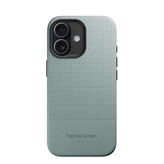 Husa de protectie Native Union Active pentru iPhone 17, verde ardezie (Ingredi, ACTCSE-GRN-NP25) by www.silkase.ro