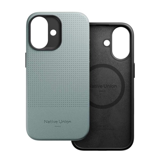Husa de protectie Native Union Active pentru iPhone 17, verde ardezie (Ingredi, ACTCSE-GRN-NP25) by www.silkase.ro