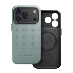 Husa de protectie Native Union Active pentru iPhone 17 Pro, verde ardezie