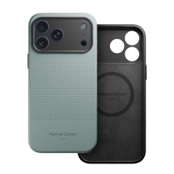 Husa de protectie Native Union Active pentru iPhone 17 Pro Max, verde ardezie