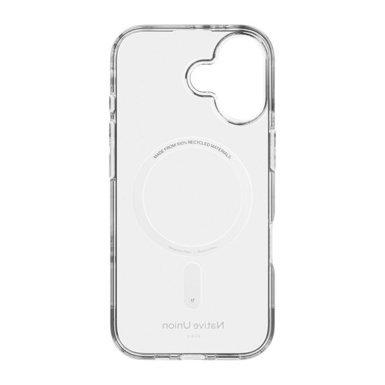 Husa de protectie transparenta Native Union (RE)Clear pentru iPhone 17 (Ingredi, RECLE-TRA-NP25) by www.silkase.ro