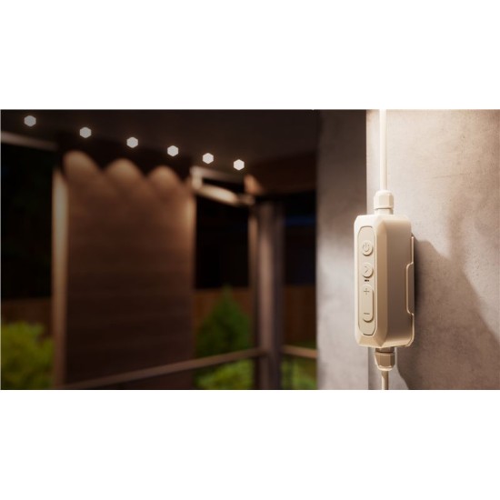 Extensie Lumini Inteligente Nanoleaf 1D Permanent Outdoor Lights, 5 Metri Extensie Lumini Inteligente Nanoleaf 1D Permanent Outdoor Lights, 5 Metri (Ingredi, N7401E00-5POL) by www.silkase.ro