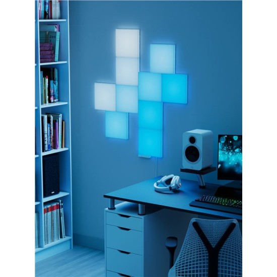 Pachet de expansiune panouri luminoase Nanoleaf Blocks Squares 2 bucati (Nanoleaf, Ingredi) by www.silkase.ro Pachet de expansiune panouri luminoase Nanoleaf Blocks Squares 2 bucati (Diverse accesorii, N8100E00-2BS) by www.silkase.ro
