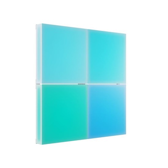Pachet de expansiune panouri luminoase Nanoleaf Blocks Small Squares 4 bucati (Diverse accesorii, N8100E00-4SS) by www.silkase.ro
