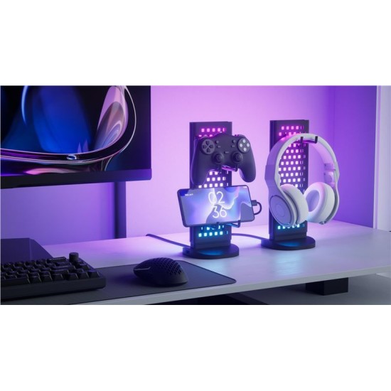 Suport de birou Nanoleaf pentru panou perforat (Pegboard) (Nanoleaf, Ingredi) by www.silkase.ro Suport de birou Nanoleaf pentru panou perforat (Pegboard) (Diverse accesorii, N7602K00-1LB) by www.silkase.ro