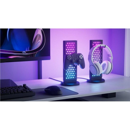 Suport de birou Nanoleaf pentru panou perforat (Pegboard) (Nanoleaf, Ingredi) by www.silkase.ro Suport de birou Nanoleaf pentru panou perforat (Pegboard) (Diverse accesorii, N7602K00-1LB) by www.silkase.ro