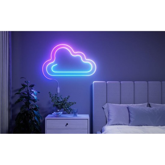 Banda luminoasa flexibila multicolora Nanoleaf Smart Rope, 5M (Nanoleaf, Ingredi) by www.silkase.ro Banda luminoasa flexibila multicolora Nanoleaf Smart Rope, 5M (Diverse accesorii, N7206K02-1LS) by www.silkase.ro