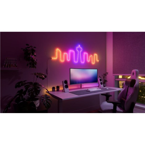 Banda luminoasa flexibila multicolora Nanoleaf Smart Rope, 5M (Nanoleaf, Ingredi) by www.silkase.ro Banda luminoasa flexibila multicolora Nanoleaf Smart Rope, 5M (Diverse accesorii, N7206K02-1LS) by www.silkase.ro