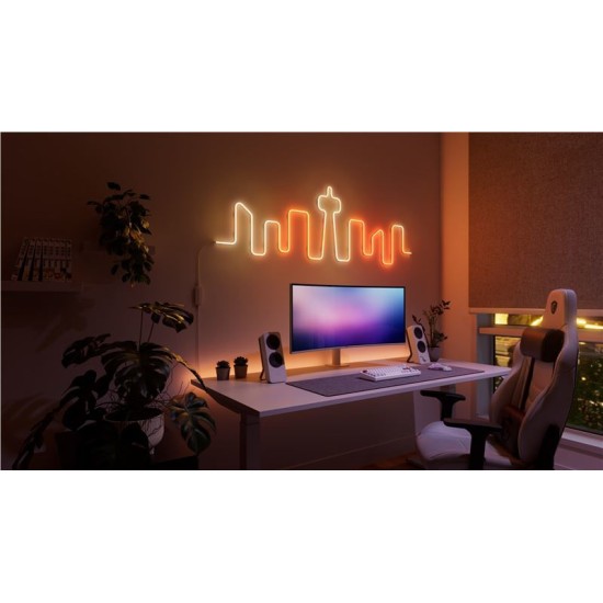 Banda luminoasa flexibila multicolora Nanoleaf Smart Rope, 5M (Nanoleaf, Ingredi) by www.silkase.ro Banda luminoasa flexibila multicolora Nanoleaf Smart Rope, 5M (Diverse accesorii, N7206K02-1LS) by www.silkase.ro