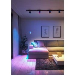 Set 3 Becuri Inteligente Nanoleaf Essentials Matter Wi-Fi GU10