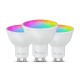 Set 3 Becuri Inteligente Nanoleaf Essentials Matter Wi-Fi GU10 (Ingredi, N7502B02-3GU10) by www.silkase.ro