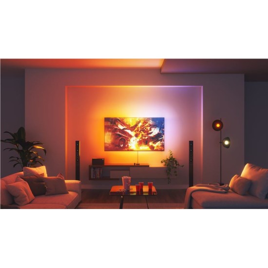 Kit de pornire Nanoleaf 4D V2 cu banda LED 4M pentru sincronizare ecran, compatibil TV pana la 65 inch (Nanoleaf, Ingredi) by www.silkase.ro Kit de pornire Nanoleaf 4D V2 cu banda LED 4M pentru sincronizare ecran, compatibil TV pana la 65 inch (Diverse accesorii, N6900K02-43LS) by www.silkase.ro