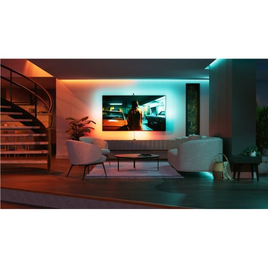 Kit de pornire Nanoleaf 4D V2 cu banda LED 4M pentru sincronizare ecran, compatibil TV pana la 65 inch (Nanoleaf, Ingredi) by www.silkase.ro Kit de pornire Nanoleaf 4D V2 cu banda LED 4M pentru sincronizare ecran, compatibil TV pana la 65 inch (Diverse accesorii, N6900K02-43LS) by www.silkase.ro