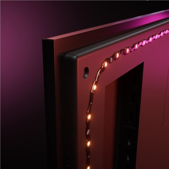 Kit de pornire Nanoleaf 4D V2 cu banda LED 4M pentru sincronizare ecran, compatibil TV pana la 65 inch (Nanoleaf, Ingredi) by www.silkase.ro Kit de pornire Nanoleaf 4D V2 cu banda LED 4M pentru sincronizare ecran, compatibil TV pana la 65 inch (Diverse accesorii, N6900K02-43LS) by www.silkase.ro