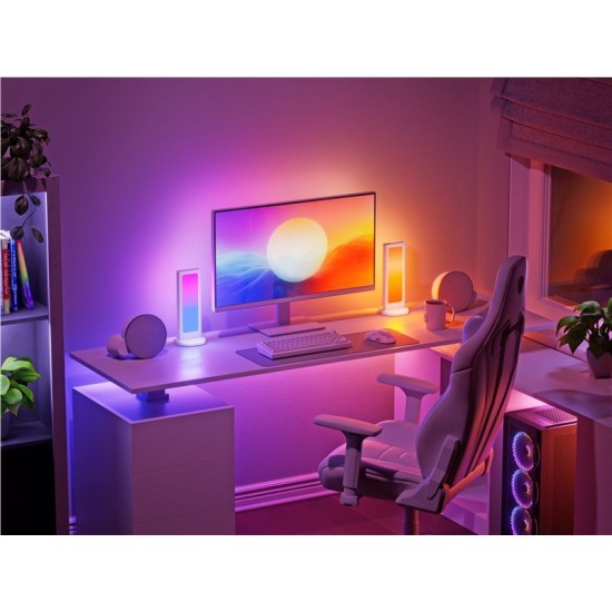 Suport de Birou Nanoleaf Pegboard Desk Dock, Alb – Organizare Inteligentă (Ingredi, NL7602K0001A023) by www.silkase.ro
