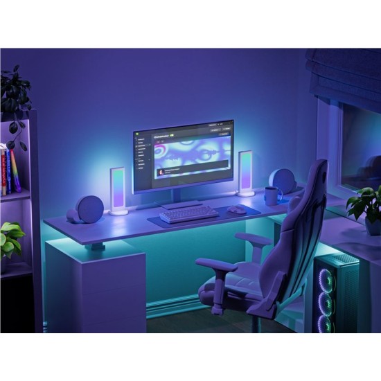 Suport de Birou Nanoleaf Pegboard Desk Dock, Alb – Organizare Inteligentă (Ingredi, NL7602K0001A023) by www.silkase.ro