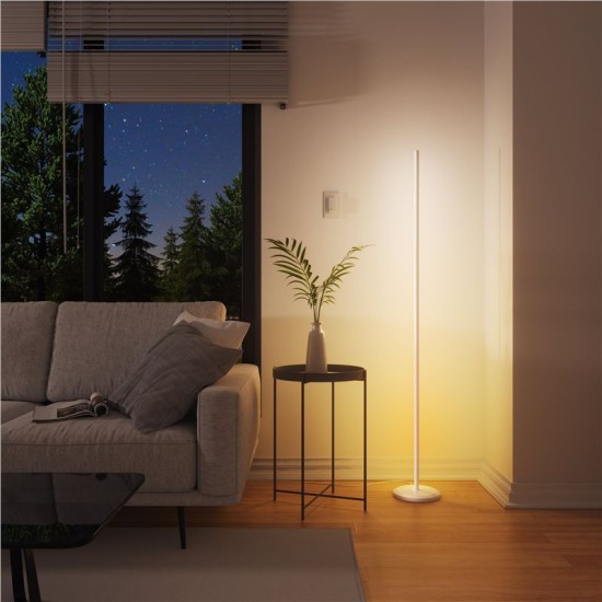 Lampă de Podea Inteligentă Nanoleaf Matter Smart Multicolor, Albă Lampă de Podea Inteligentă Nanoleaf Matter Smart Multicolor, Albă (Ingredi, NL7204K0201A070) by www.silkase.ro