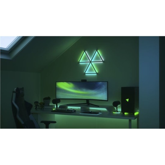 Kit de pornire 9 bare luminoase Nanoleaf Lines (Diverse accesorii, NL59-K-0002LW-9PK-EU) by www.silkase.ro