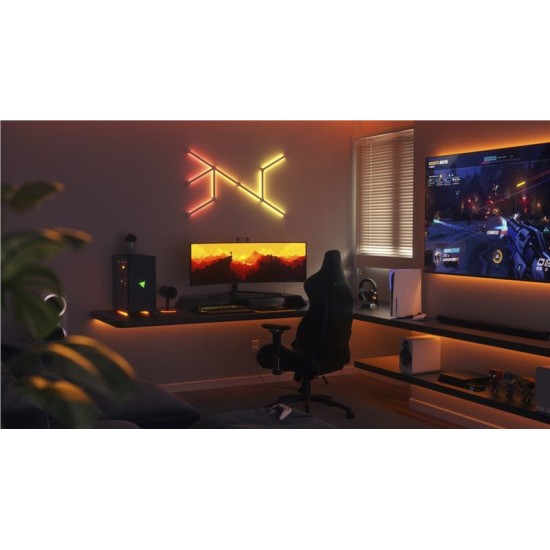 Kit de pornire 9 bare luminoase Nanoleaf Lines (Diverse accesorii, NL59-K-0002LW-9PK-EU) by www.silkase.ro