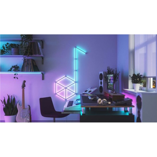 Kit de pornire 15 bare luminoase Nanoleaf Lines (Diverse accesorii, NL59-K-6002LW-15PK-EU) by www.silkase.ro