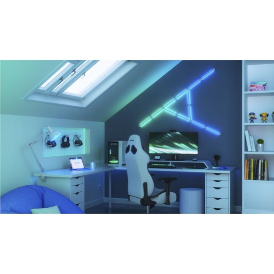 Kit de pornire 15 bare luminoase Nanoleaf Lines (Diverse accesorii, NL59-K-6002LW-15PK-EU) by www.silkase.ro