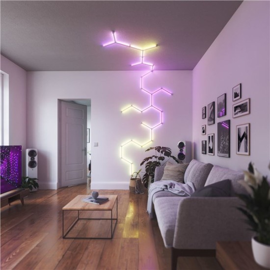 Set 3 conectori flexibili pentru Nanoleaf Lines (Nanoleaf, Ingredi) by www.silkase.ro Set 3 conectori flexibili pentru Nanoleaf Lines (Diverse accesorii, NC59-0004) by www.silkase.ro