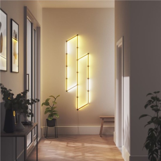 Set 9 skin-uri decorative pentru Nanoleaf Lines, negru mat (Nanoleaf, Ingredi) by www.silkase.ro Set 9 skin-uri decorative pentru Nanoleaf Lines, negru mat (Diverse accesorii, NL59-0001BM-9PK) by www.silkase.ro