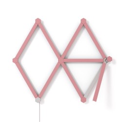 Set 9 skin-uri decorative pentru Nanoleaf Lines, roz mat Set 9 skin-uri decorative pentru Nanoleaf Lines, roz mat