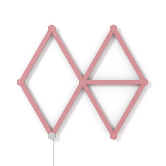 Set 9 skin-uri decorative pentru Nanoleaf Lines, roz mat (Nanoleaf, Ingredi) by www.silkase.ro Set 9 skin-uri decorative pentru Nanoleaf Lines, roz mat (Diverse accesorii, NL59-0001PM-9PK) by www.silkase.ro