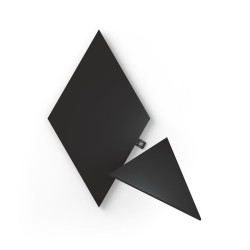 Pachet de expansiune 3 panouri triunghiulare negre Nanoleaf Shapes