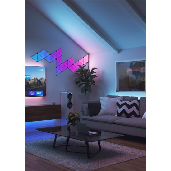 Pachet de expansiune 3 panouri triunghiulare negre Nanoleaf Shapes (Nanoleaf, Ingredi) by www.silkase.ro Pachet de expansiune 3 panouri triunghiulare negre Nanoleaf Shapes (Diverse accesorii, NL47-0101TW-3PK) by www.silkase.ro