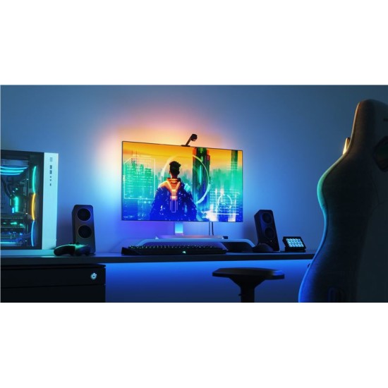 Kit de pornire Nanoleaf 4D cu banda LED 5.2M pentru sincronizare ecran, compatibil TV pana la 85 inch (Nanoleaf, Ingredi) by www.silkase.ro Kit de pornire Nanoleaf 4D cu banda LED 5.2M pentru sincronizare ecran, compatibil TV pana la 85 inch (Diverse accesorii, NF082K02-52LS) by www.silkase.ro