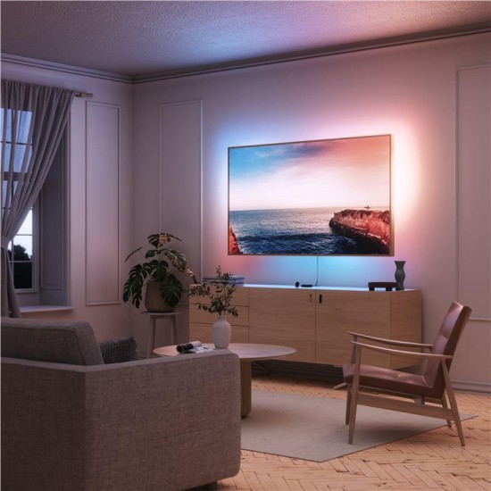 Kit de pornire Nanoleaf 4D cu banda LED 4M pentru sincronizare ecran, compatibil TV pana la 65 inch (Diverse accesorii, NF082K02-40LS) by www.silkase.ro