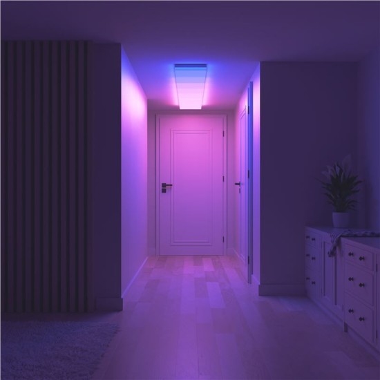 Kit de pornire 3 panouri luminoase de tavan Nanoleaf Skylight (Diverse accesorii, NF083K02-3SL) by www.silkase.ro