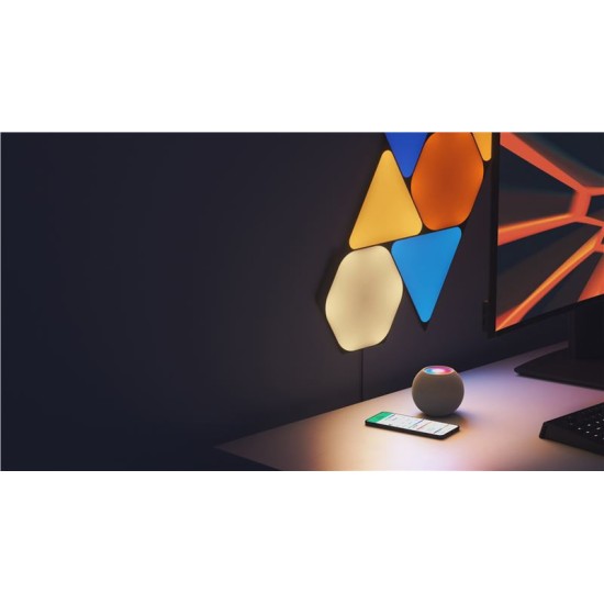 Pachet de expansiune 3 panouri hexagonale negre Nanoleaf Shapes (Nanoleaf, Ingredi) by www.silkase.ro Pachet de expansiune 3 panouri hexagonale negre Nanoleaf Shapes (Diverse accesorii, NL42-0101HX-3PK) by www.silkase.ro