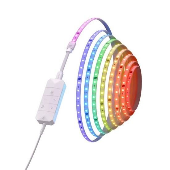 Kit de pornire banda LED adresabila Nanoleaf 5M (Nanoleaf, Ingredi) by www.silkase.ro Kit de pornire banda LED adresabila Nanoleaf 5M (Diverse accesorii, NF085K02-5ALS) by www.silkase.ro