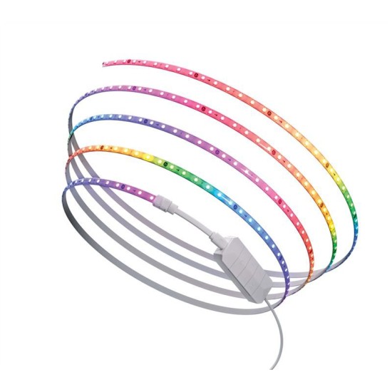 Kit de pornire banda LED adresabila Nanoleaf 5M (Nanoleaf, Ingredi) by www.silkase.ro Kit de pornire banda LED adresabila Nanoleaf 5M (Diverse accesorii, NF085K02-5ALS) by www.silkase.ro