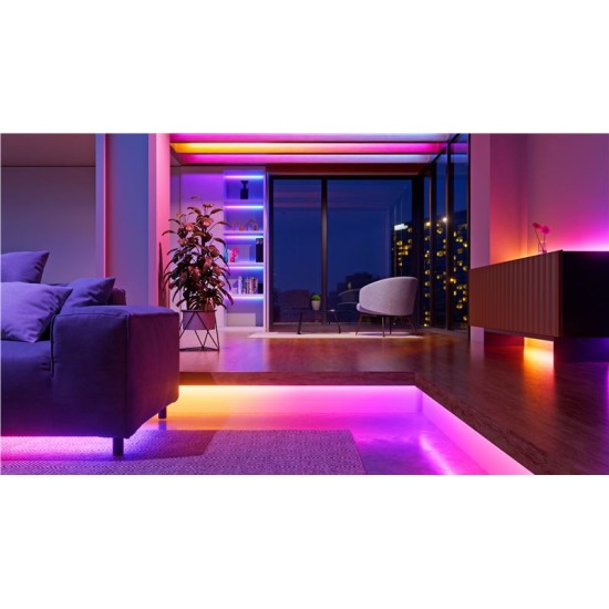 Kit de pornire banda LED adresabila Nanoleaf 5M (Nanoleaf, Ingredi) by www.silkase.ro Kit de pornire banda LED adresabila Nanoleaf 5M (Diverse accesorii, NF085K02-5ALS) by www.silkase.ro