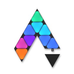 Pachet de expansiune 10 mini-triunghiuri negre Nanoleaf Shapes