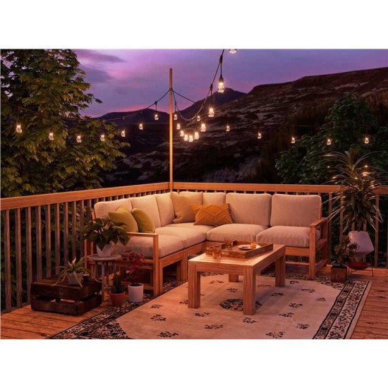 Pachet de expansiune 15m pentru ghirlanda luminoasa de exterior Nanoleaf (Nanoleaf, Ingredi) by www.silkase.ro Pachet de expansiune 15m pentru ghirlanda luminoasa de exterior Nanoleaf (Diverse accesorii, NF084E00-20SLO) by www.silkase.ro