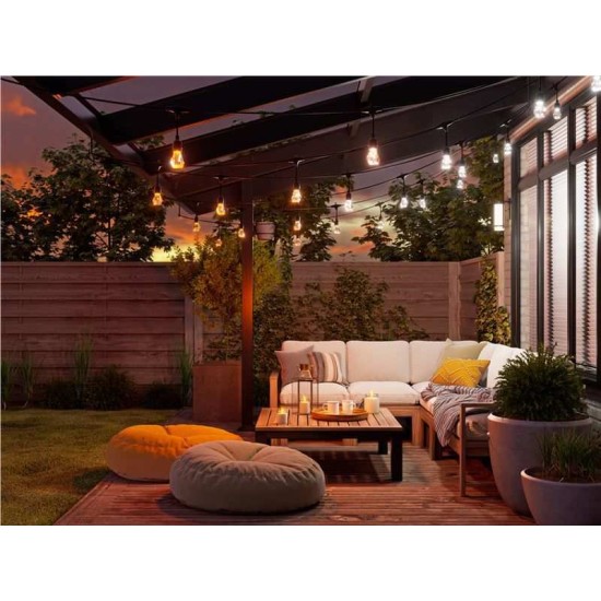 Pachet de expansiune 15m pentru ghirlanda luminoasa de exterior Nanoleaf (Nanoleaf, Ingredi) by www.silkase.ro Pachet de expansiune 15m pentru ghirlanda luminoasa de exterior Nanoleaf (Diverse accesorii, NF084E00-20SLO) by www.silkase.ro