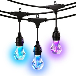 Kit de pornire ghirlanda luminoasa de exterior Nanoleaf 15m